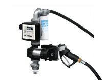 Piusi DRUM EX50 12V 直流 K33 ATEX 燃油转移泵 + 手动喷嘴,型号:F0037500A
