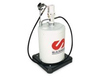 萨摩亚EGC-20/450-3型带支架的气动润滑枪，适用于20公斤桶装，货号：482200。