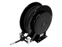 Piusi 400 bar open reel with pneumatic hose for lubrication, 15 m, art: HA40151400A.