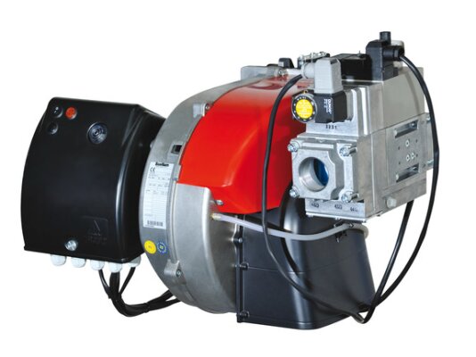 6: Quemador de gas Ecoflam MAX GAS 500 LN P TL SGT TW MB-DLE 412 350/500, art: 3143286-3142295.